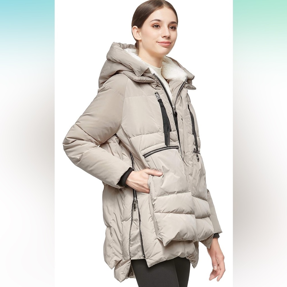 Orolay Women’s Hooded Puffer Jacket Medium